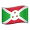 Burundi emoji on Apple